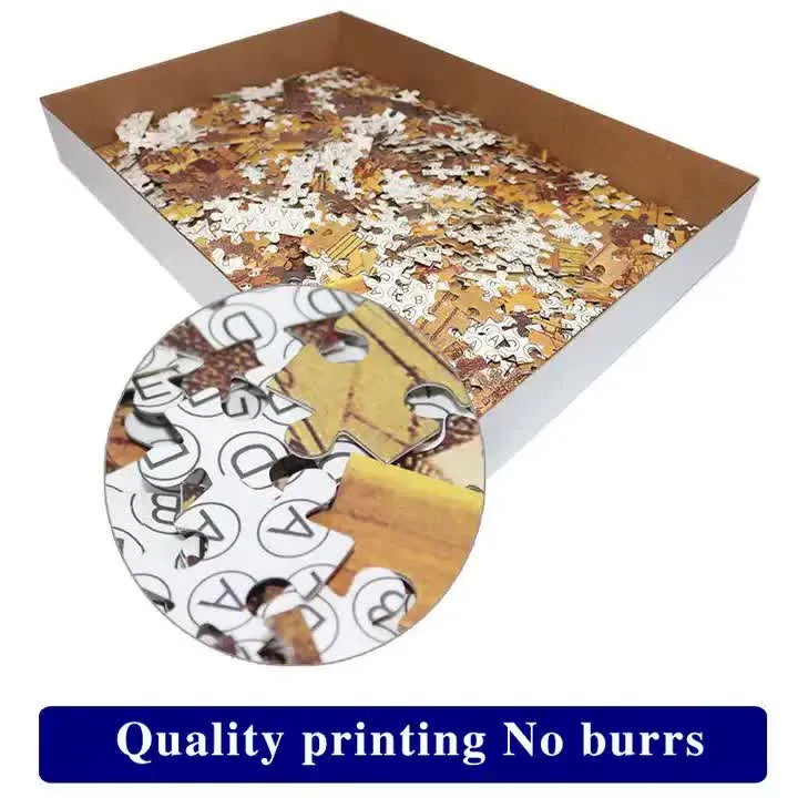 (2 PCS) 1000-Piece Christmas Train Jigsaw Puzzle | High Difficulty Stress-Relief Toy