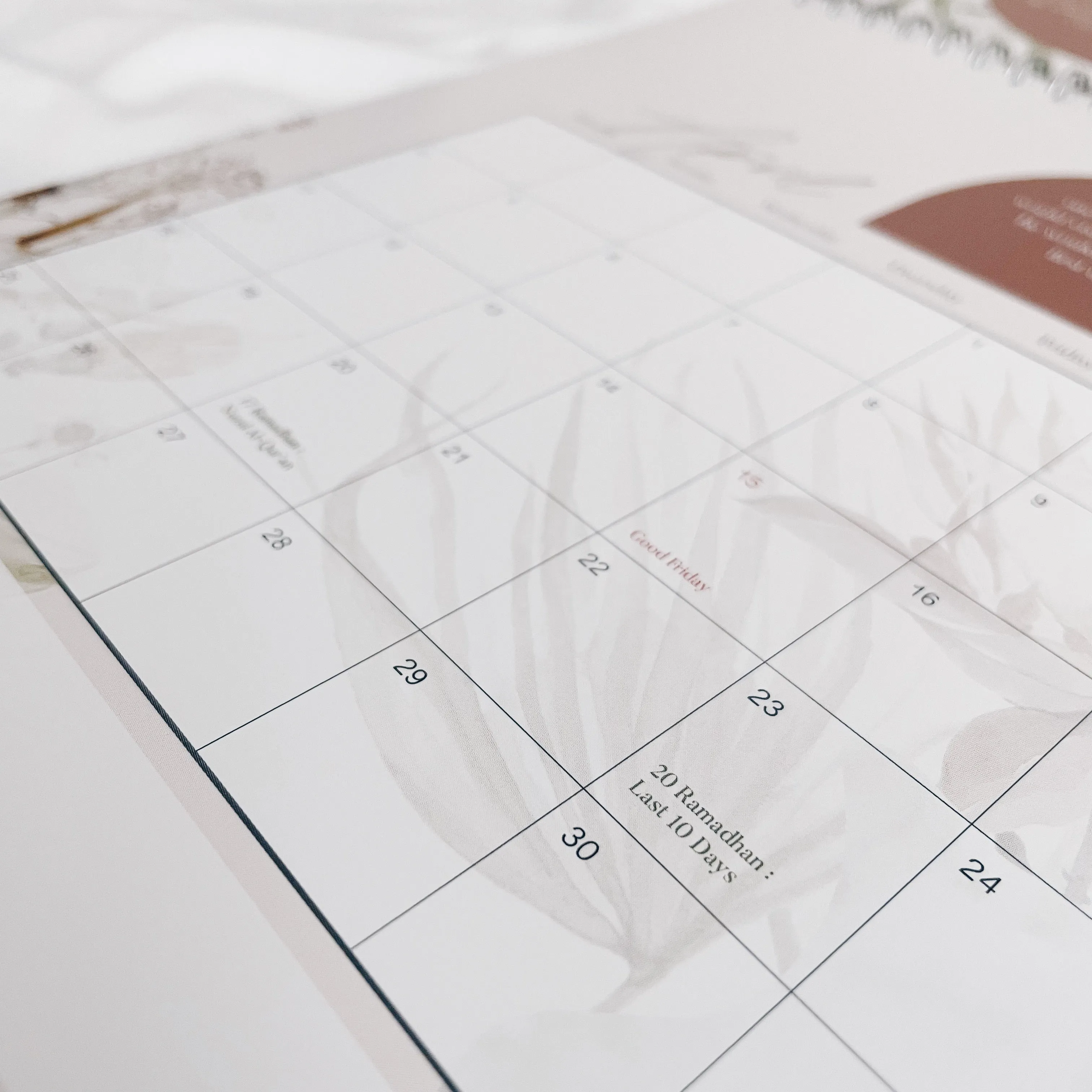 2022 Calendar : Set of 3