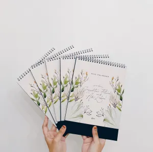 2022 Calendar : Set of 5