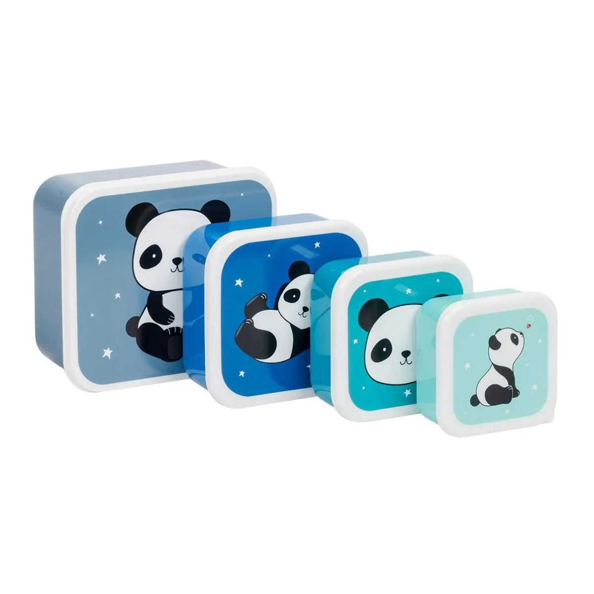 A Little Lovely Company Lunch & Snack Box Set Panda