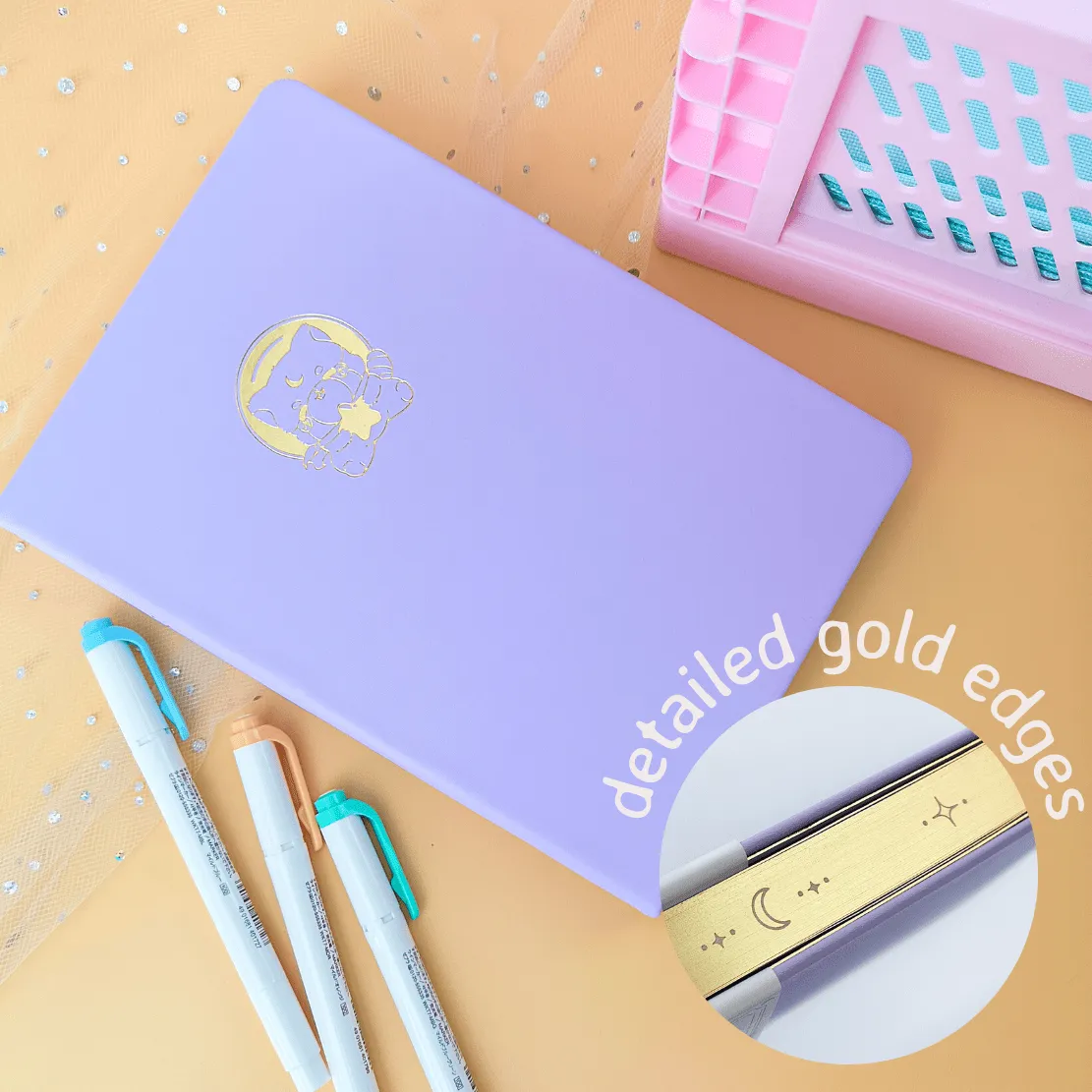 A5 Luna 'Cosmic KUMA' Limited Edition Bullet Journal 🌙