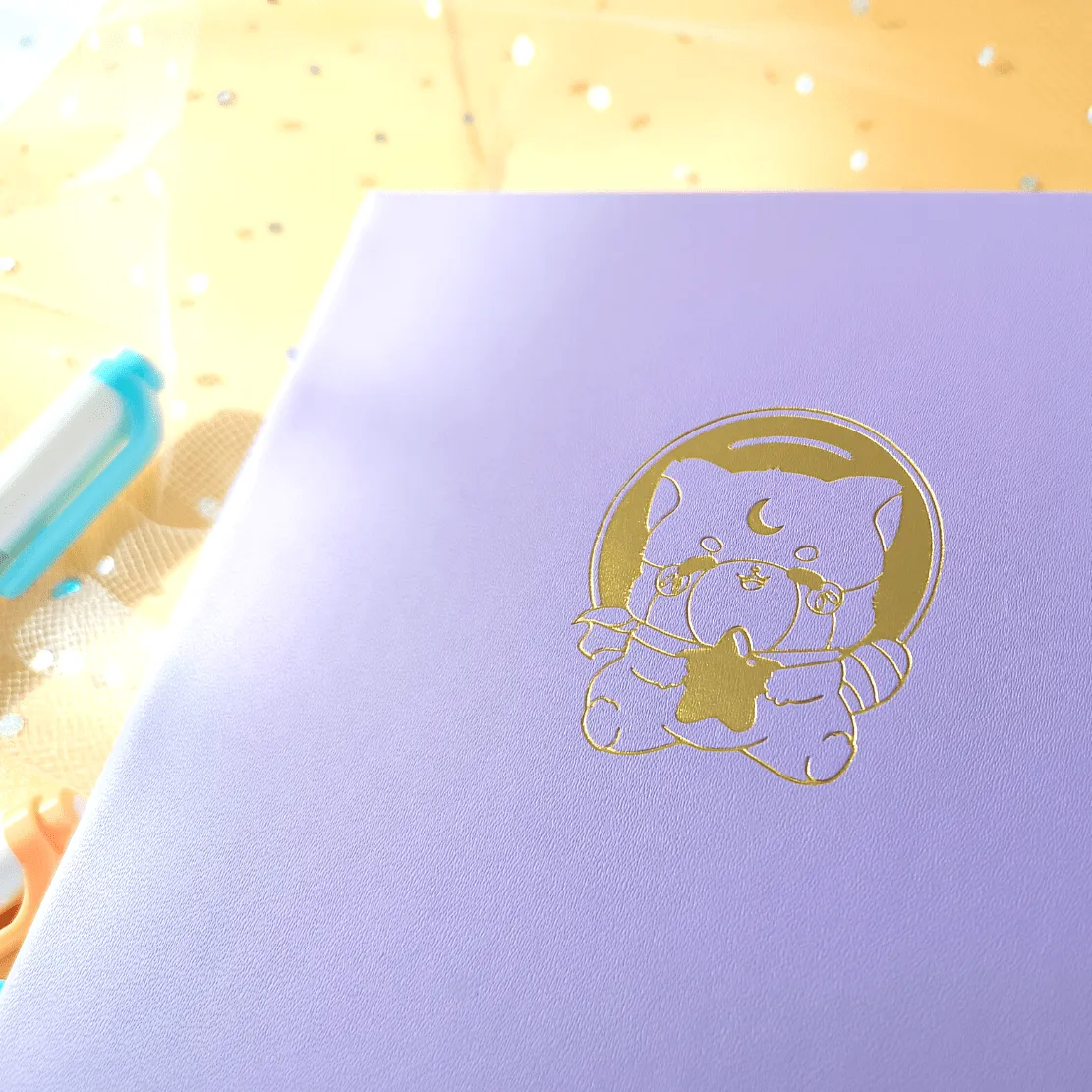 A5 Luna 'Cosmic KUMA' Limited Edition Bullet Journal 🌙