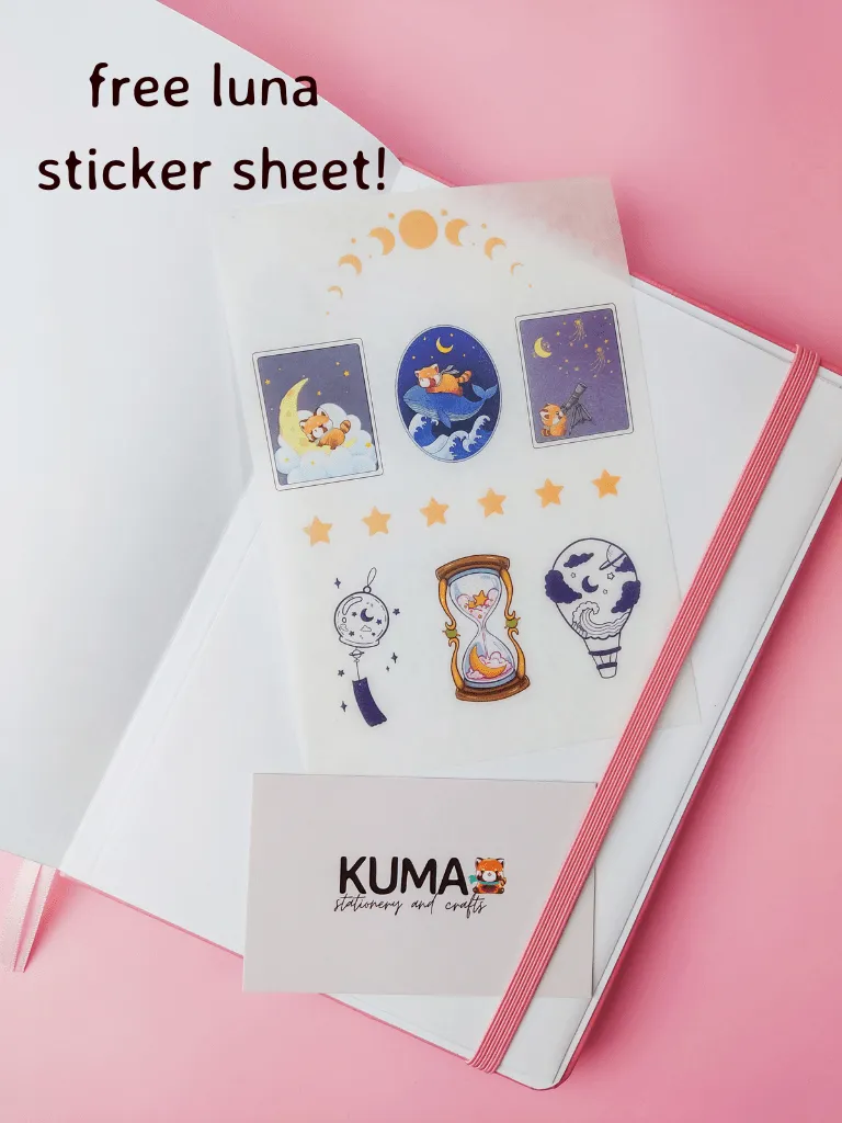 A5 Luna 'Midnight Sails' Limited Edition Bullet Journal 🌙