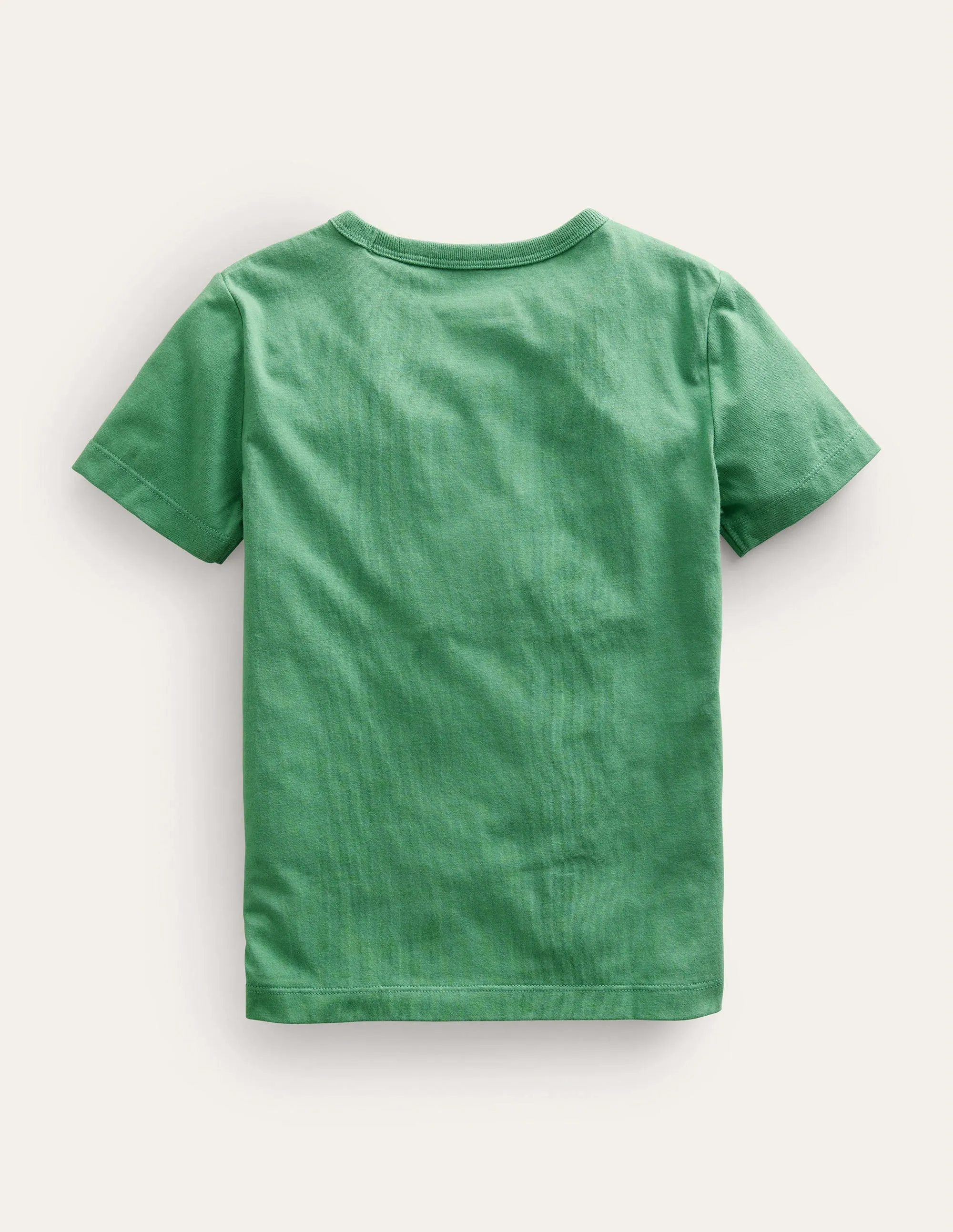 Appliqué Panda T-shirt-Green Panda