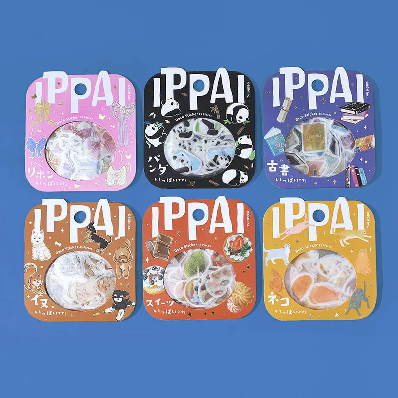 BGM Foil Stamping Flake Seal: Ippai - It's Full of Pandas