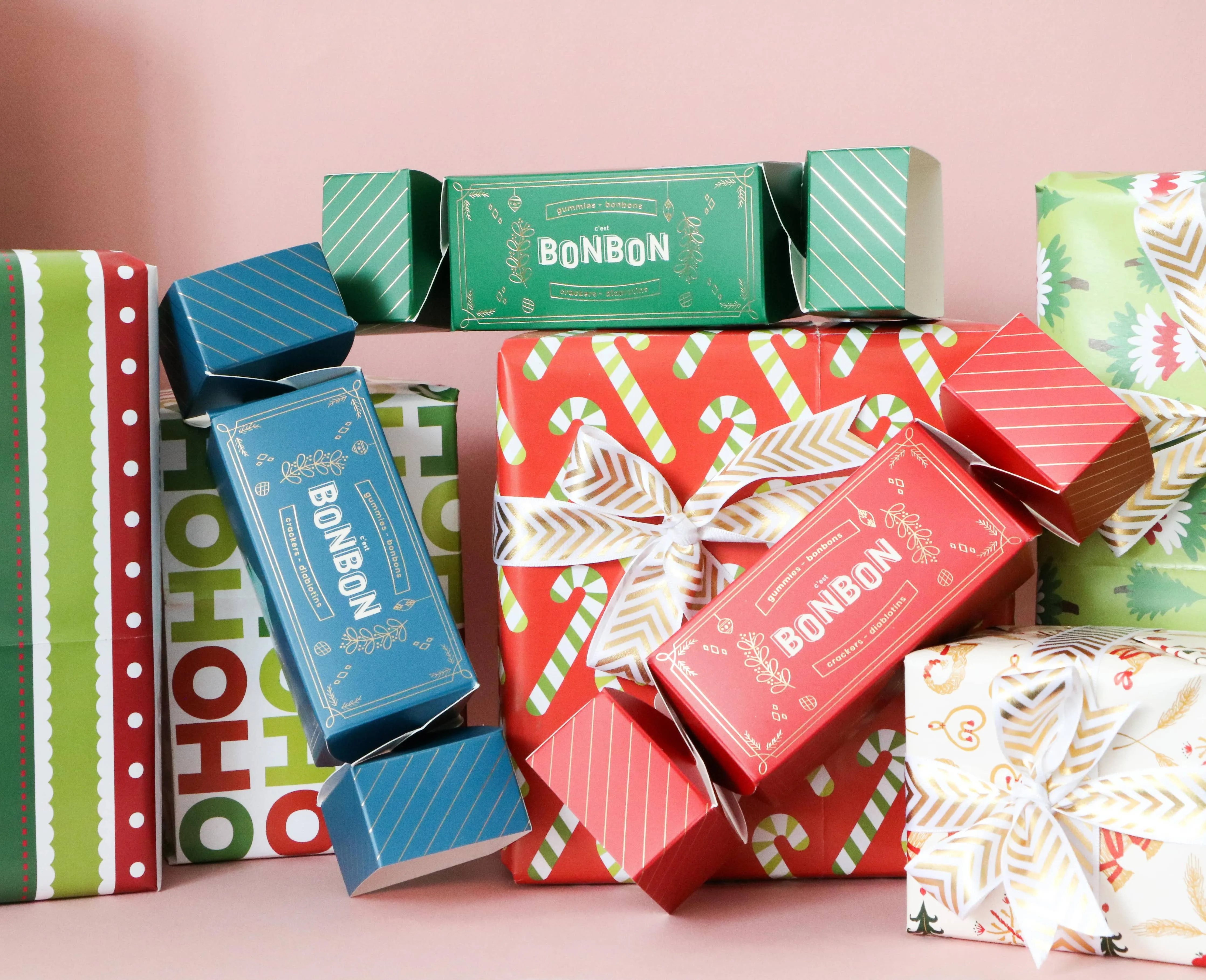 Bon Bon Christmas Crackers - Gummy Candies