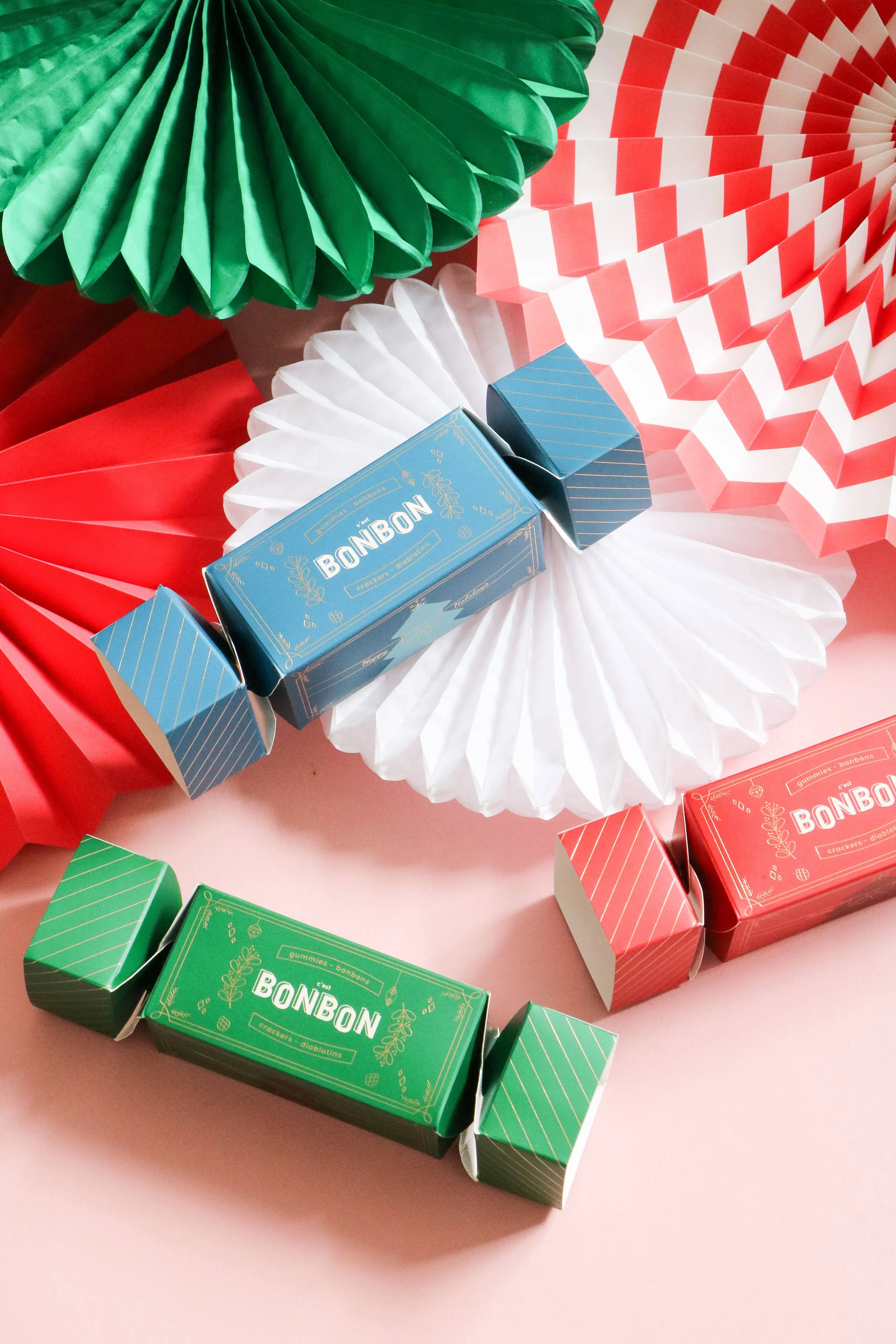 Bon Bon Christmas Crackers - Gummy Candies