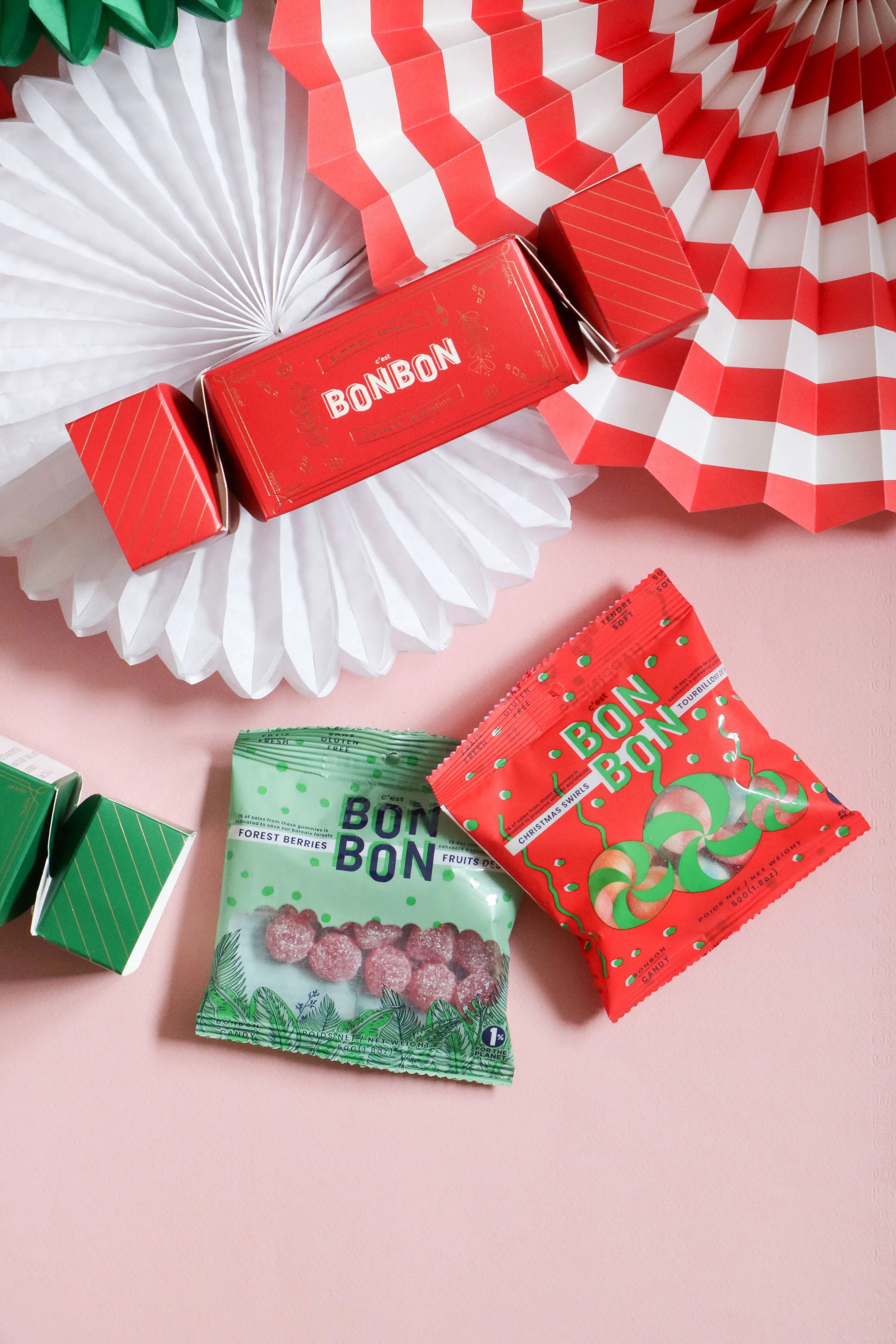 Bon Bon Christmas Crackers - Gummy Candies