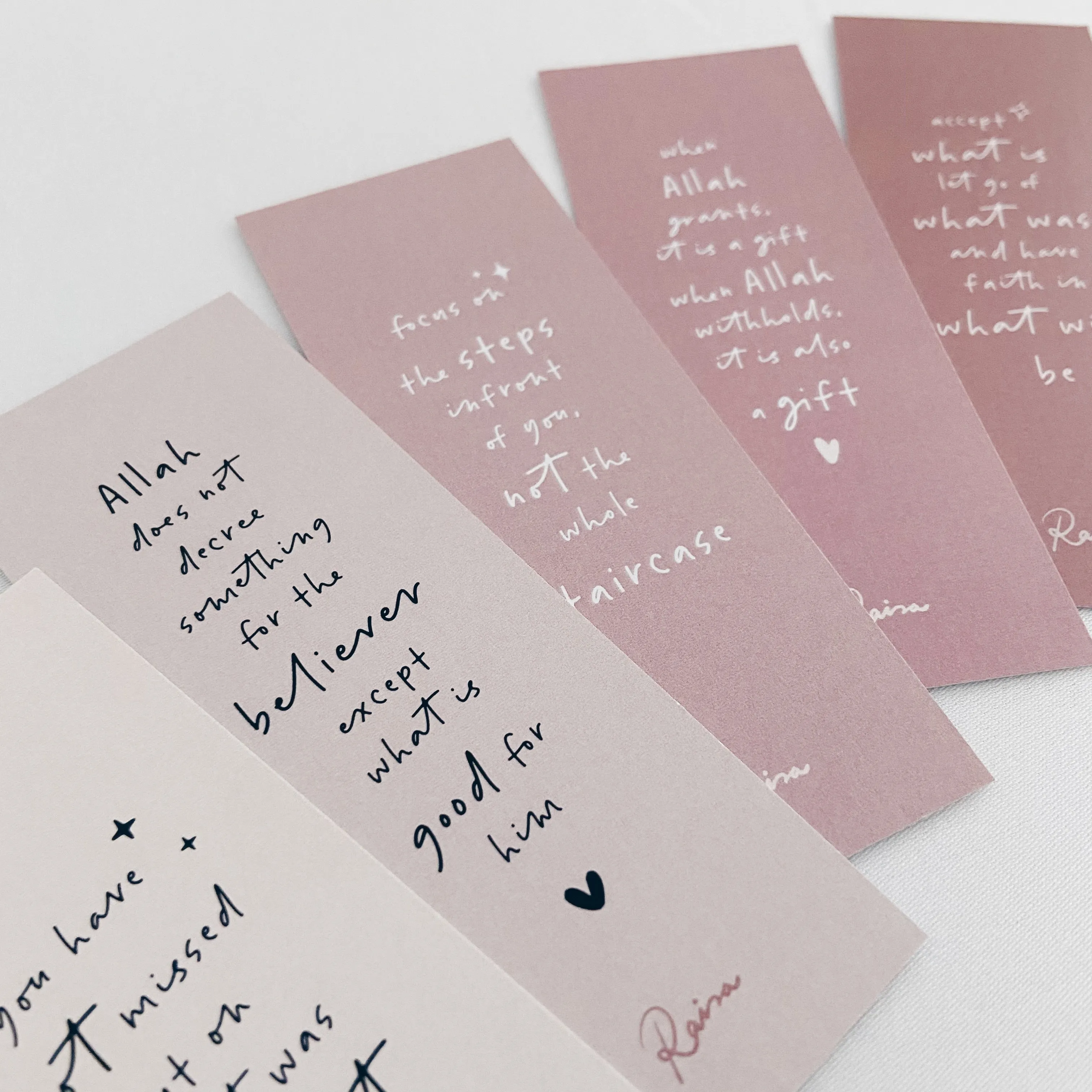Bookmarks : Set B