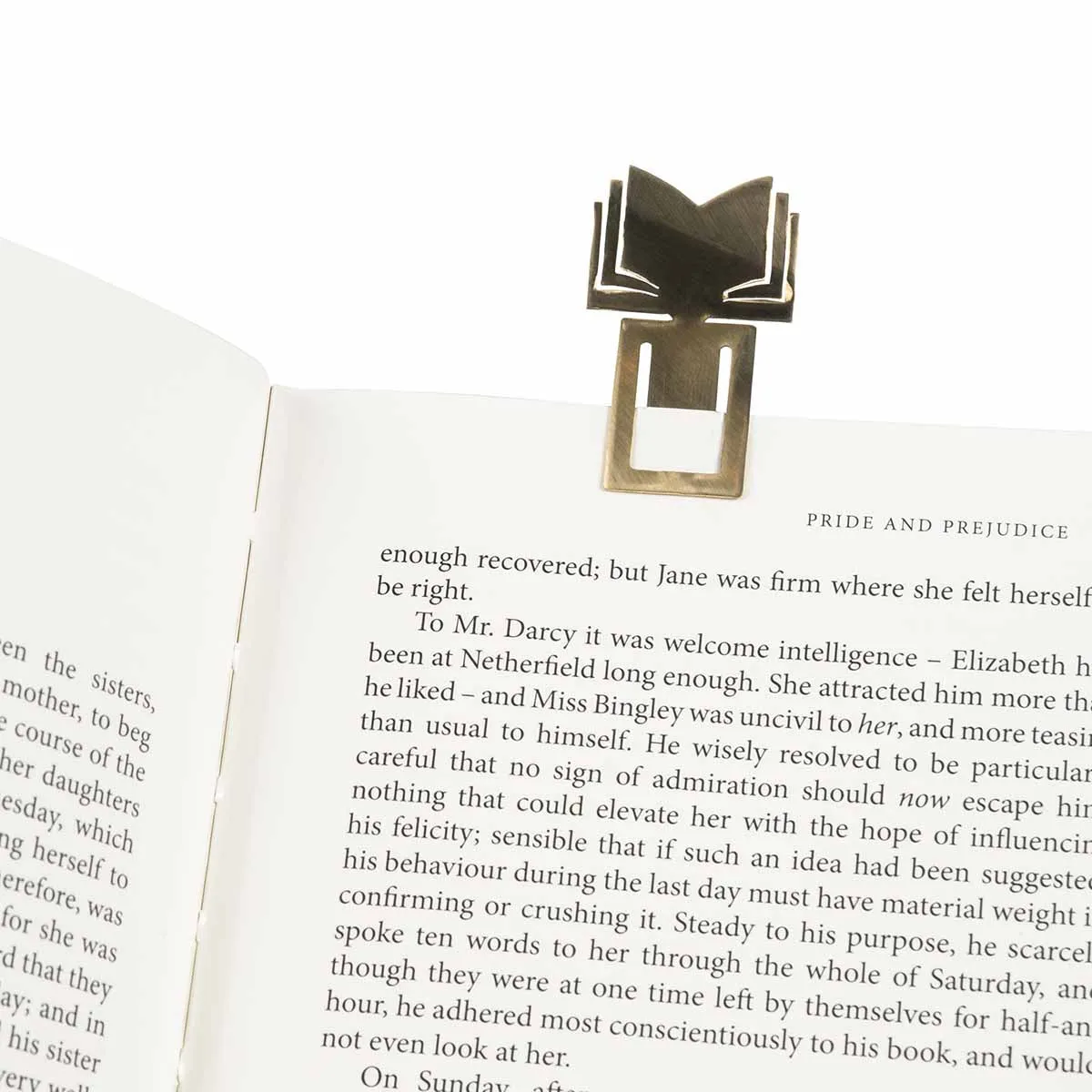 Brass Pride and Prejudice Bookmarks - Set of 3