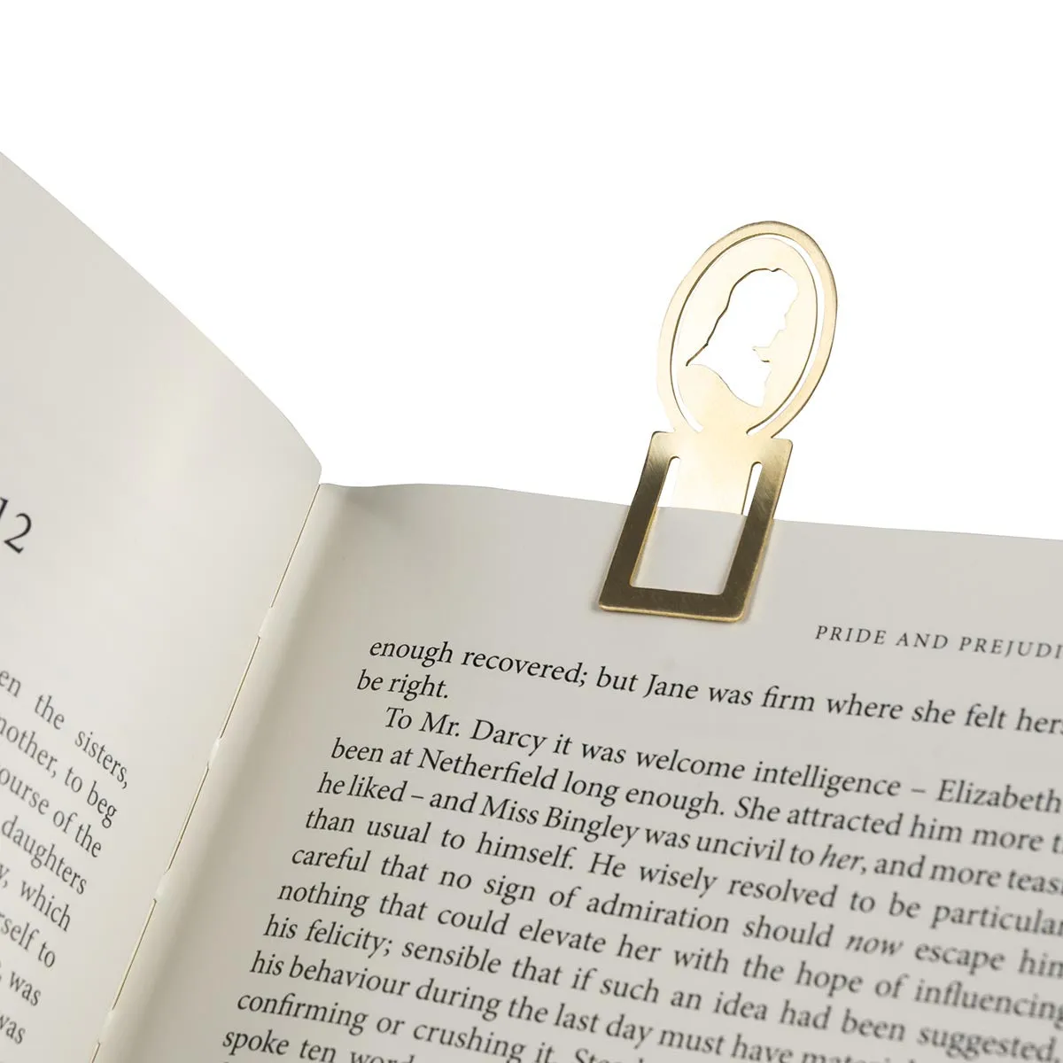 Brass Pride and Prejudice Bookmarks - Set of 3
