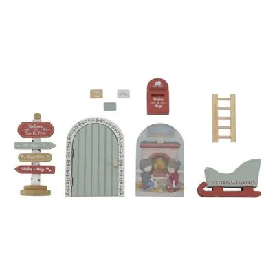 Christmas Door with Accessories Playset