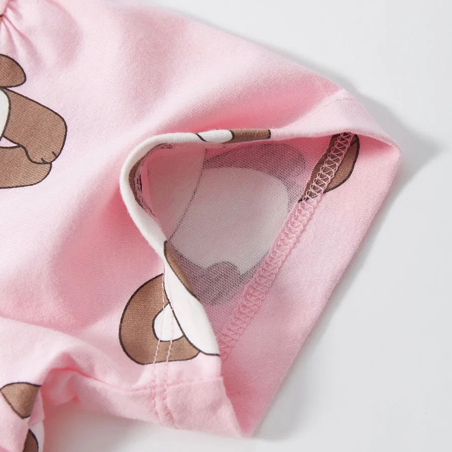 Flower Panda Summer Dress