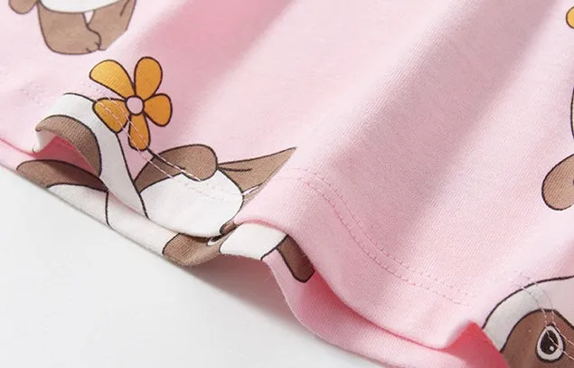 Flower Panda Summer Dress