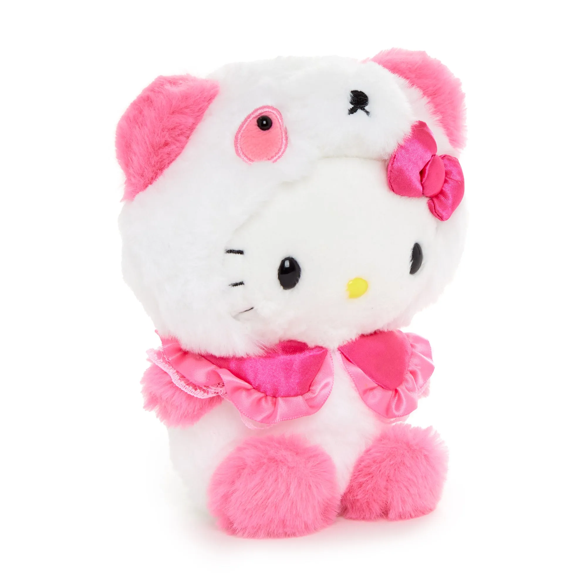 Hello Kitty 6" Panda Bean Doll Plush
