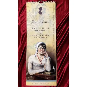 Jane Austen Calendar - Birthday and Anniversary