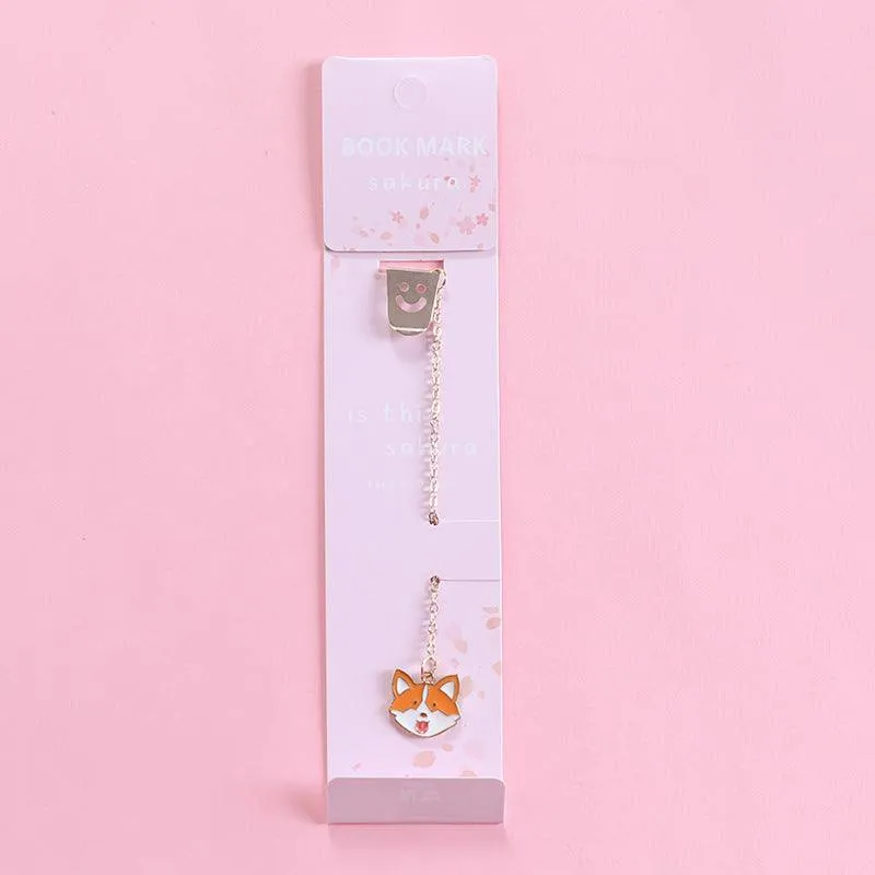 Metallic Bookmarks - Kawaii Animals