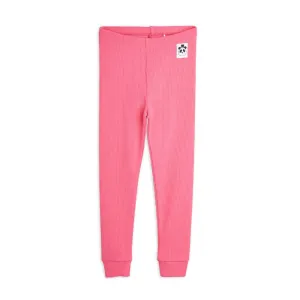 Mini Rodini Solid Rib Leggings P