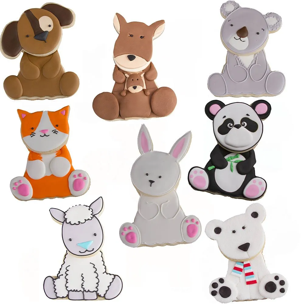 Mix and Match Animal Cookie Cutter Set- Sweet Elite Tools -by Autumn Carpenter