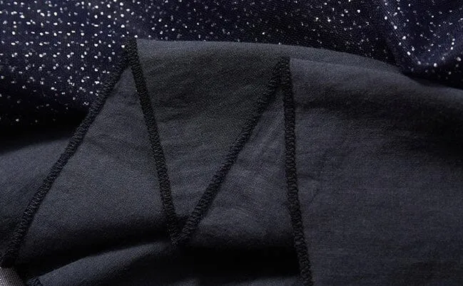 Panda Dots Short Sleeve Tulle Dress