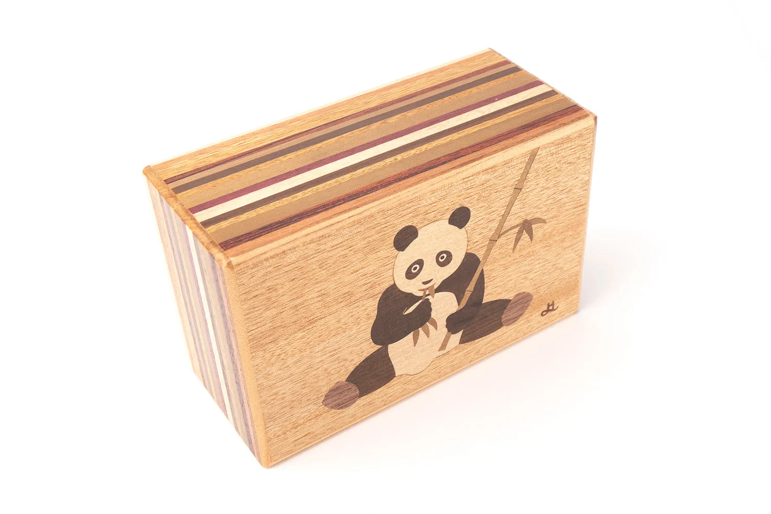 Panda Japanese Puzzle Box 12 1 steps - Secret Puzzle Box