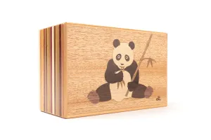 Panda Japanese Puzzle Box 12 1 steps - Secret Puzzle Box