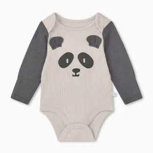 Panda Long Sleeve Bodysuit
