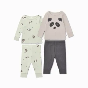 Panda Pyjamas 2 Pack