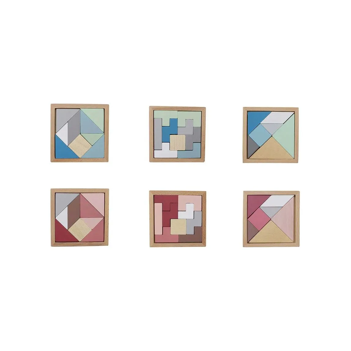 Tangram and Tetris Brain Teaser Puzzle